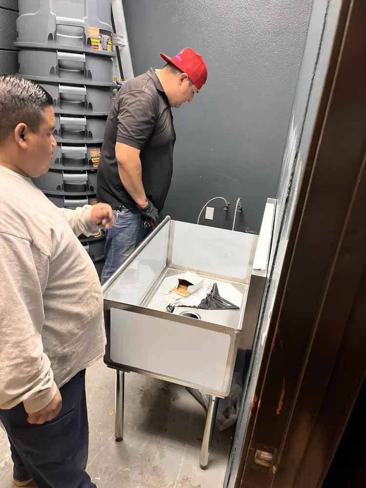 Commercial plumbing and sink installation in Fawn Lake